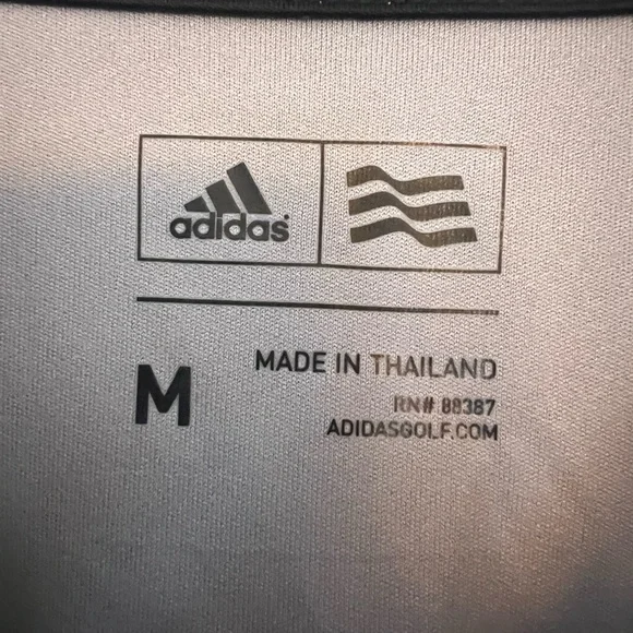 Adidas Men's Polo Shirt in Gray - Picture 3 of 3